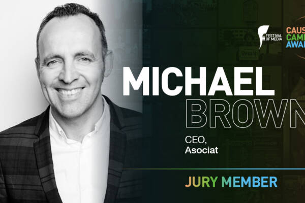 To show our CEO joins the jury of the Cause Campaign Awards